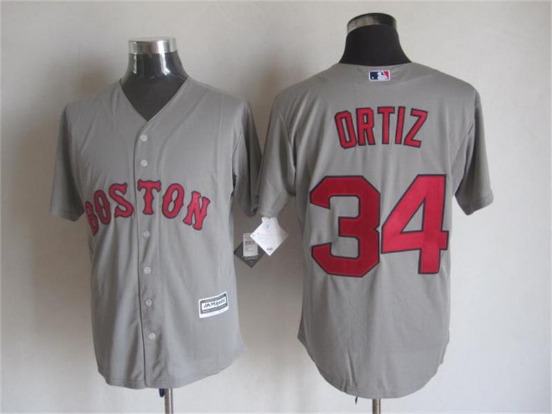 Majestic Boston Red Sox #34 Davod Ortiz Gray MLB Stitched Jerseys,We sell and wholesale Majestic Boston Red Sox #34 Davod Ortiz Gray MLB Stitched Jerseys on line form chian!