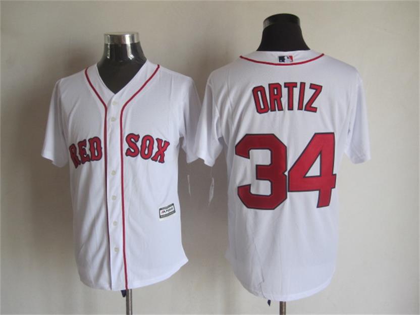 Majestic Boston Red Sox #34 Davod Ortiz White MLB Stitched Jerseys,We sell and wholesale Majestic Boston Red Sox #34 Davod Ortiz White MLB Stitched Jerseys on line form chian!