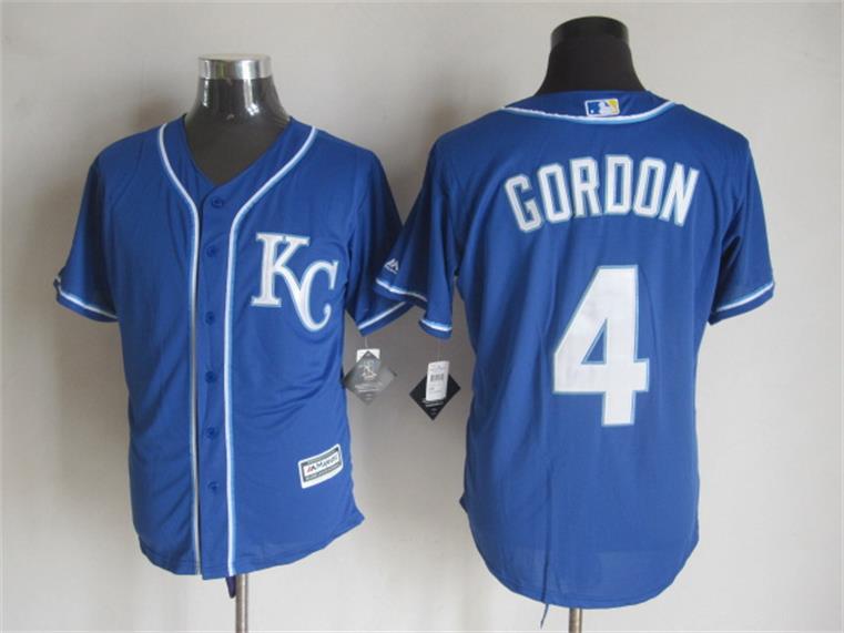 Majestic Kansas City Royals #4 Alex Gordon Blue MLB Stitched Jerseys,We sell and wholesale Majestic Kansas City Royals #4 Alex Gordon Blue MLB Stitched Jerseys on line form chian!