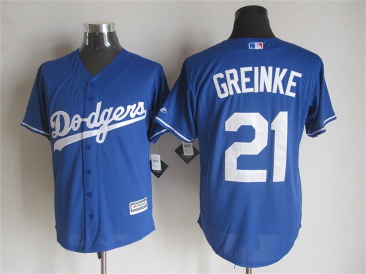 Majestic Los Angeles Dodgers #21 Zack Greinke Blue MLB Stitched Jerseys,We sell and wholesale Majestic Los Angeles Dodgers #21 Zack Greinke Blue MLB Stitched Jerseys on line form chian!