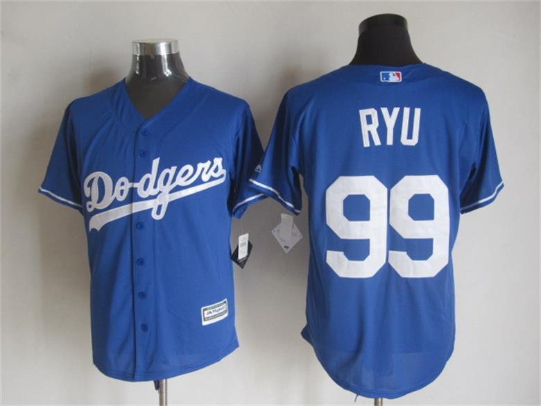 Majestic Los Angeles Dodgers #99 Hyun-Jin Ryu Blue MLB Stitched Jerseys,We sell and wholesale Majestic Los Angeles Dodgers #99 Hyun-Jin Ryu Blue MLB Stitched Jerseys on line form chian!