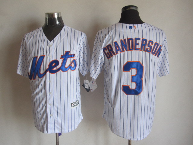 Majestic New York Mets #3 Curtis Granderson White Pinstripe MLB Stitched Jerseys,We sell and wholesale Majestic New York Mets #3 Curtis Granderson White Pinstripe MLB Stitched Jerseys on line form chian!