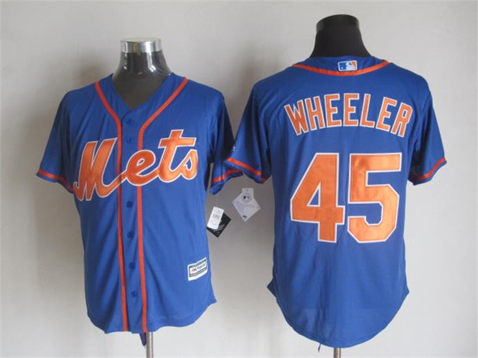 Majestic New York Mets #45 Zack Wheeler Blue MLB Stitched Jerseys,We sell and wholesale Majestic New York Mets #45 Zack Wheeler Blue MLB Stitched Jerseys on line form chian!
