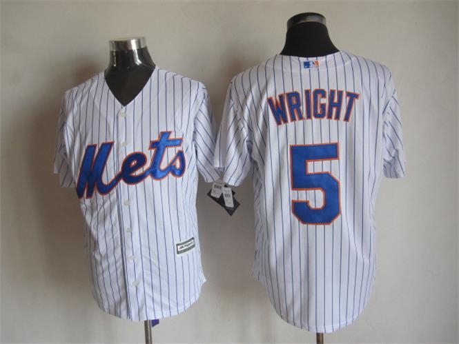 Majestic New York Mets #5 David Wright White Pinstripe MLB Stitched Jerseys,We sell and wholesale Majestic New York Mets #5 David Wright White Pinstripe MLB Stitched Jerseys on line form chian!