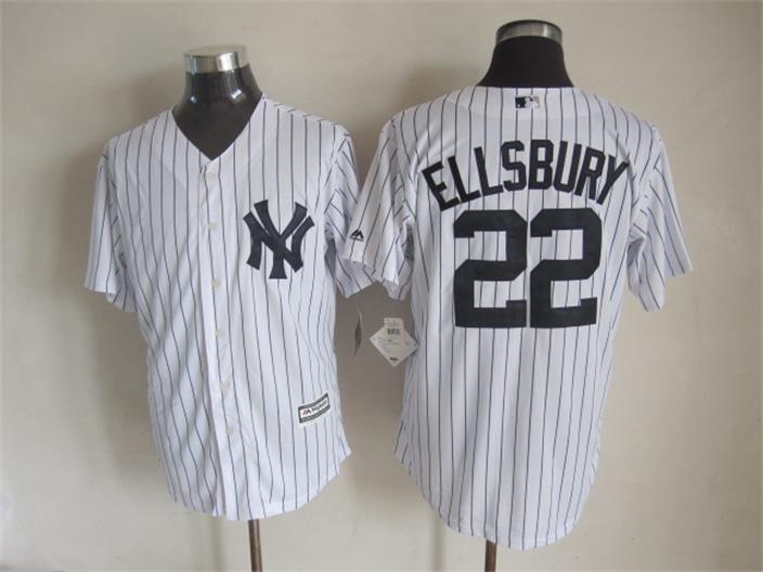 Majestic New York Yankees #22 Jacoby Ellsbury White Pinstripe MLB Stitched Jerseys,We sell and wholesale Majestic New York Yankees #22 Jacoby Ellsbury White Pinstripe MLB Stitched Jerseys on line form chian!