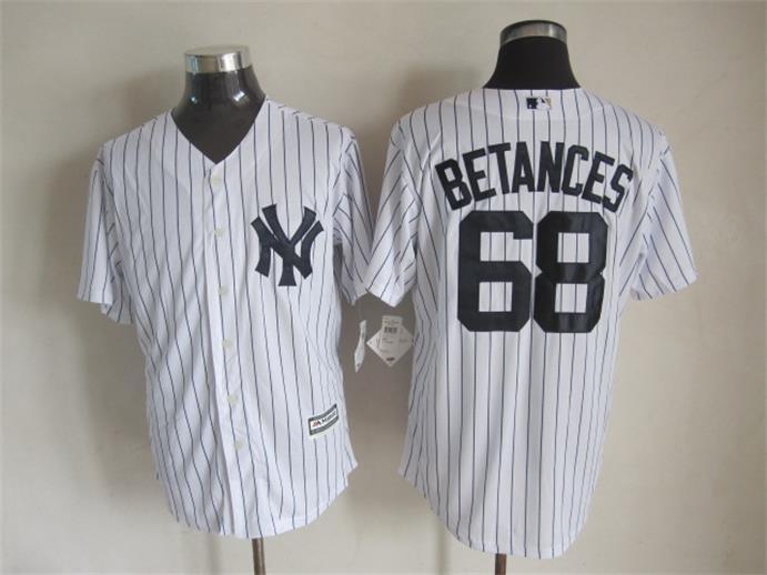 Majestic New York Yankees #68 Betances White Pinstripe MLB Stitched Jerseys,We sell and wholesale Majestic New York Yankees #68 Betances White Pinstripe MLB Stitched Jerseys on line form chian!