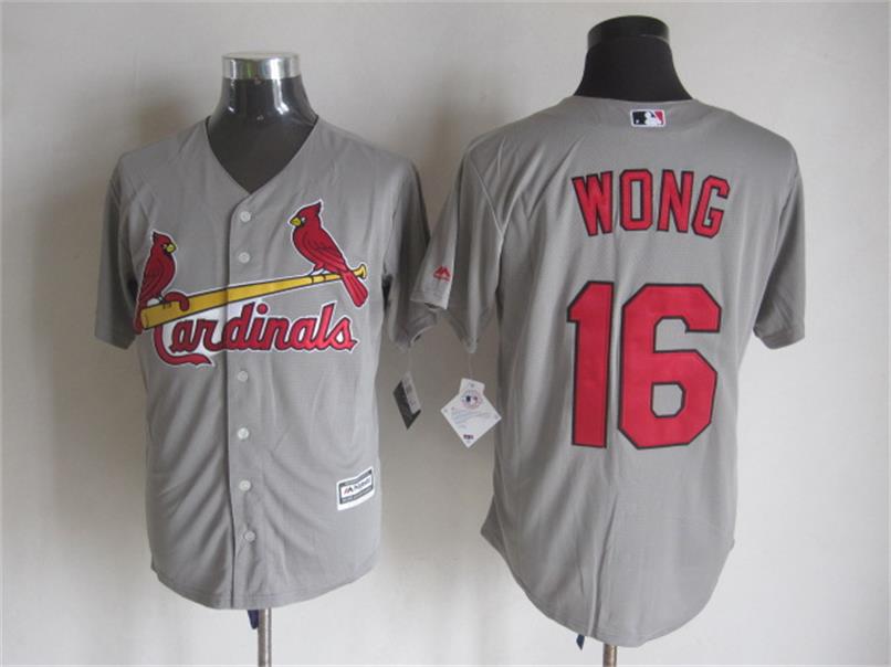 Majestic St. Louis Cardinals #16 Kolten Wong Gray MLB Stitched Jerseys,We sell and wholesale Majestic St. Louis Cardinals #16 Kolten Wong Gray MLB Stitched Jerseys on line form chian!