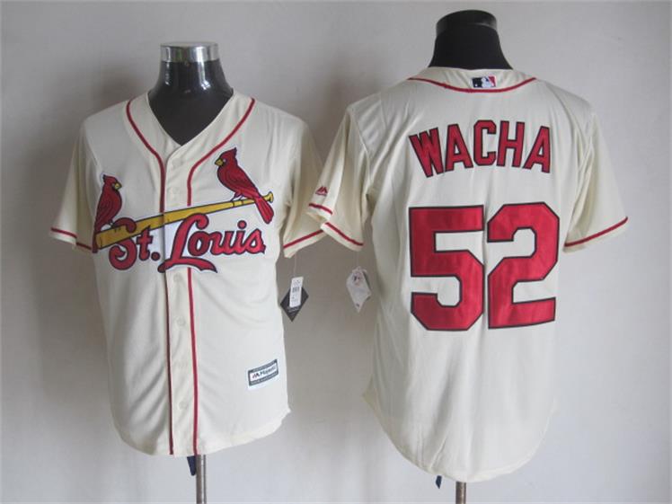 Majestic St. Louis Cardinals #52 Michael Wacha Cream MLB Stitched Jerseys,We sell and wholesale Majestic St. Louis Cardinals #52 Michael Wacha Cream MLB Stitched Jerseys on line form chian!