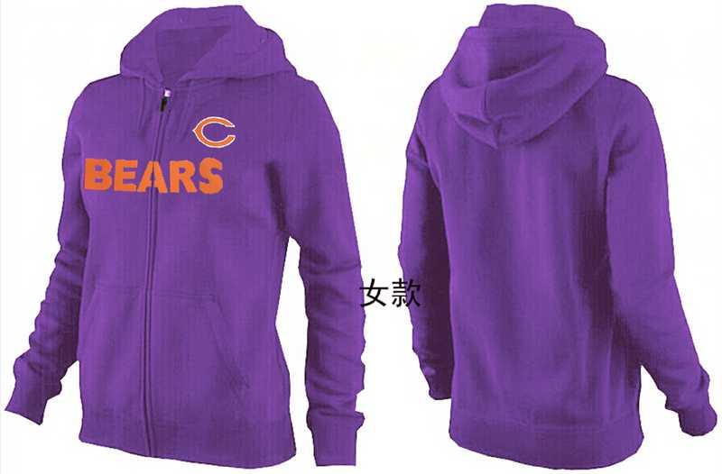 Womens Chicago Bears Team Logo 2015 Full Zip Hoodie-13,We sell and wholesale Womens Chicago Bears Team Logo 2015 Full Zip Hoodie-13 on line form chian!