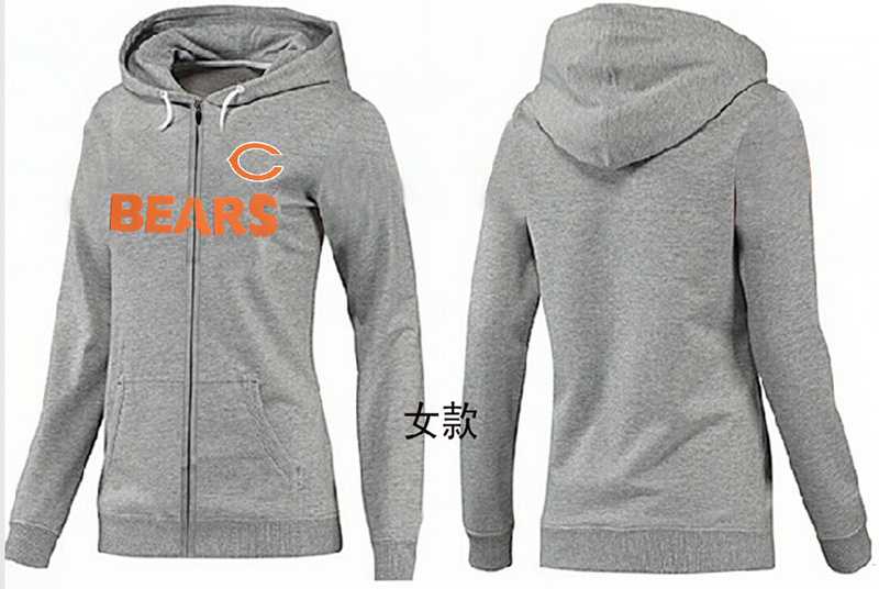 Womens Chicago Bears Team Logo 2015 Full Zip Hoodie-17,We sell and wholesale Womens Chicago Bears Team Logo 2015 Full Zip Hoodie-17 on line form chian!