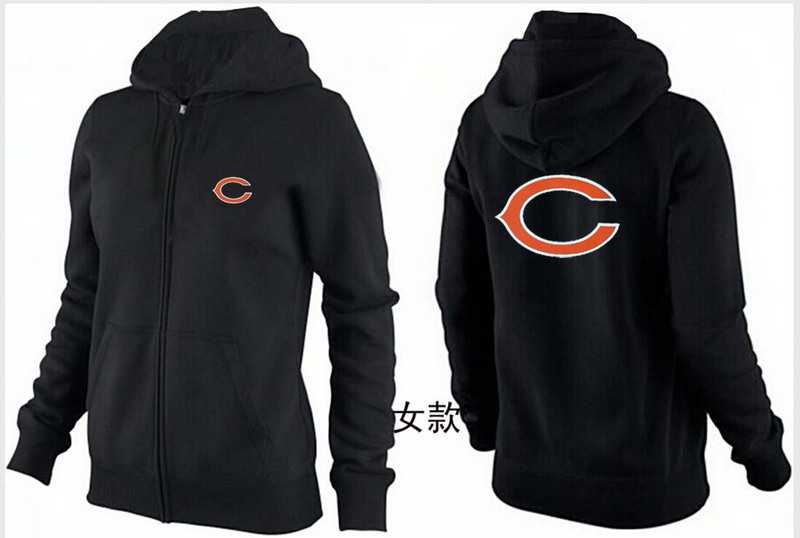 Womens Chicago Bears Team Logo 2015 Full Zip Hoodie-33,We sell and wholesale Womens Chicago Bears Team Logo 2015 Full Zip Hoodie-33 on line form chian!