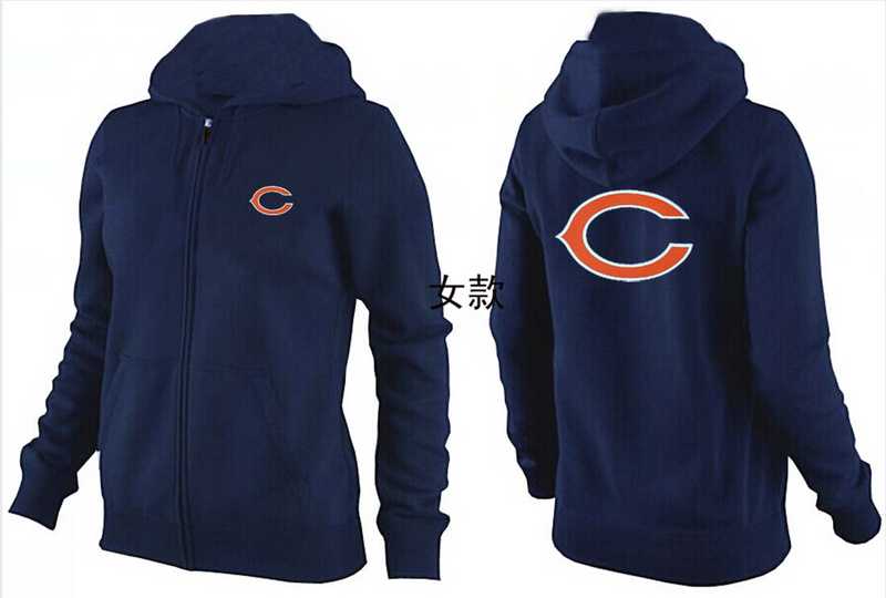 Womens Chicago Bears Team Logo 2015 Full Zip Hoodie-34,We sell and wholesale Womens Chicago Bears Team Logo 2015 Full Zip Hoodie-34 on line form chian!