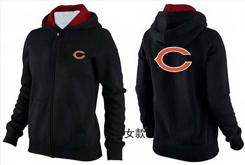 Womens Chicago Bears Team Logo 2015 Full Zip Hoodie-40,We sell and wholesale Womens Chicago Bears Team Logo 2015 Full Zip Hoodie-40 on line form chian!