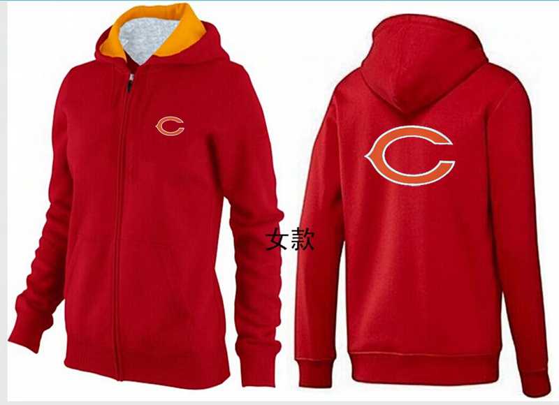 Womens Chicago Bears Team Logo 2015 Full Zip Hoodie-41,We sell and wholesale Womens Chicago Bears Team Logo 2015 Full Zip Hoodie-41 on line form chian!