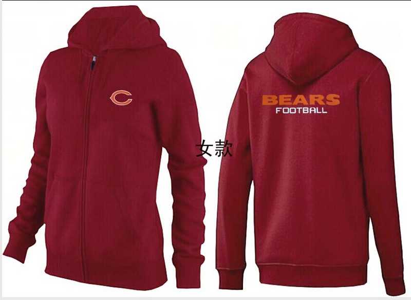 Womens Chicago Bears Team Logo 2015 Full Zip Hoodie-48,We sell and wholesale Womens Chicago Bears Team Logo 2015 Full Zip Hoodie-48 on line form chian!