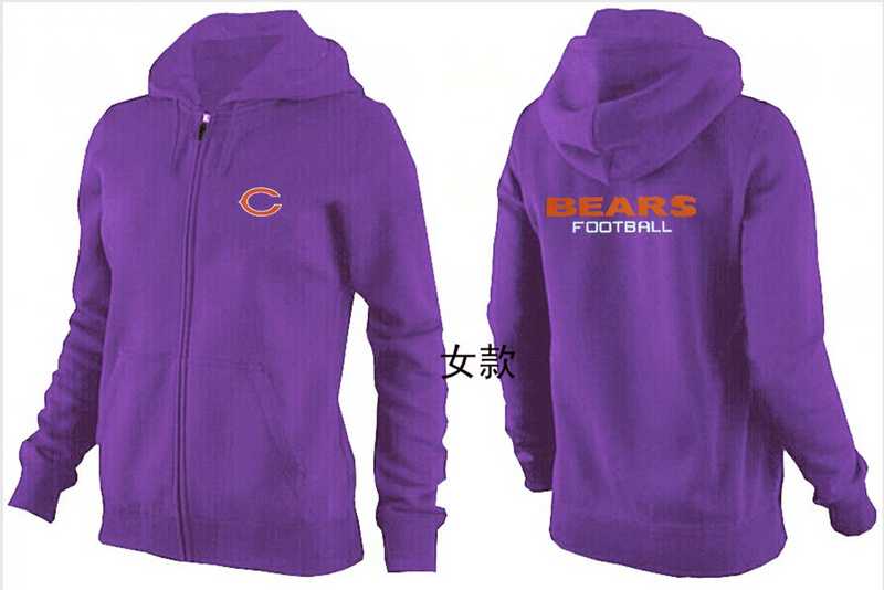 Womens Chicago Bears Team Logo 2015 Full Zip Hoodie-49,We sell and wholesale Womens Chicago Bears Team Logo 2015 Full Zip Hoodie-49 on line form chian!