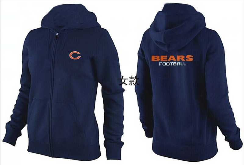 Womens Chicago Bears Team Logo 2015 Full Zip Hoodie-51,We sell and wholesale Womens Chicago Bears Team Logo 2015 Full Zip Hoodie-51 on line form chian!