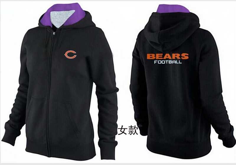Womens Chicago Bears Team Logo 2015 Full Zip Hoodie-54,We sell and wholesale Womens Chicago Bears Team Logo 2015 Full Zip Hoodie-54 on line form chian!