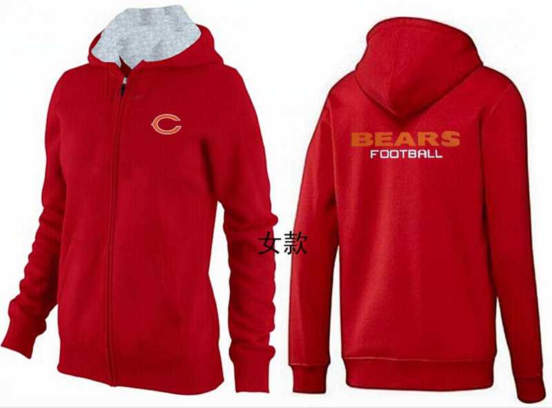 Womens Chicago Bears Team Logo 2015 Full Zip Hoodie-59,We sell and wholesale Womens Chicago Bears Team Logo 2015 Full Zip Hoodie-59 on line form chian!