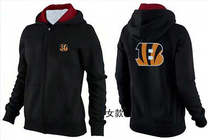 Womens Cincinnati Bengals Team Logo 2015 Full Zip Hoodie-77,We sell and wholesale Womens Cincinnati Bengals Team Logo 2015 Full Zip Hoodie-77 on line form chian!