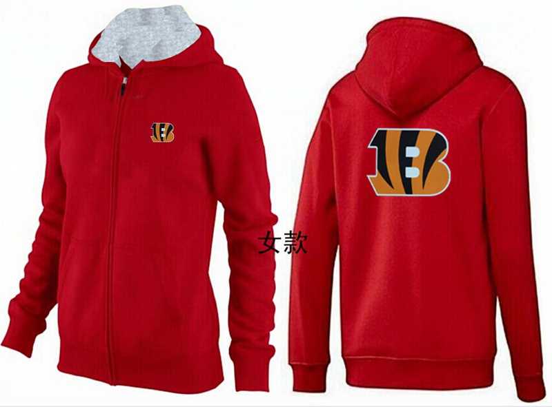 Womens Cincinnati Bengals Team Logo 2015 Full Zip Hoodie-81,We sell and wholesale Womens Cincinnati Bengals Team Logo 2015 Full Zip Hoodie-81 on line form chian!