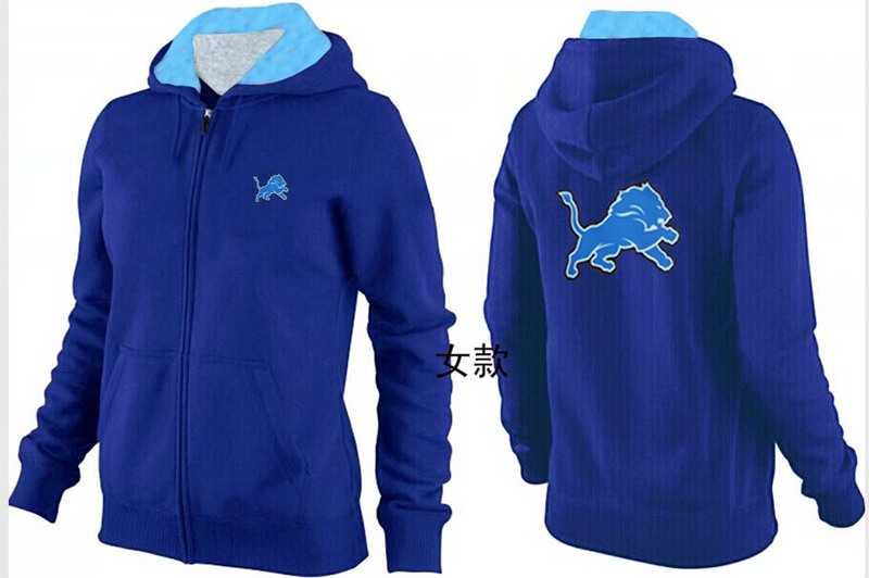 Womens Detroit Lions Team Logo 2015 Full Zip Hoodie-29,We sell and wholesale Womens Detroit Lions Team Logo 2015 Full Zip Hoodie-29 on line form chian!