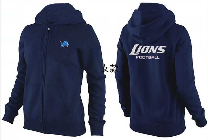 Womens Detroit Lions Team Logo 2015 Full Zip Hoodie-50,We sell and wholesale Womens Detroit Lions Team Logo 2015 Full Zip Hoodie-50 on line form chian!