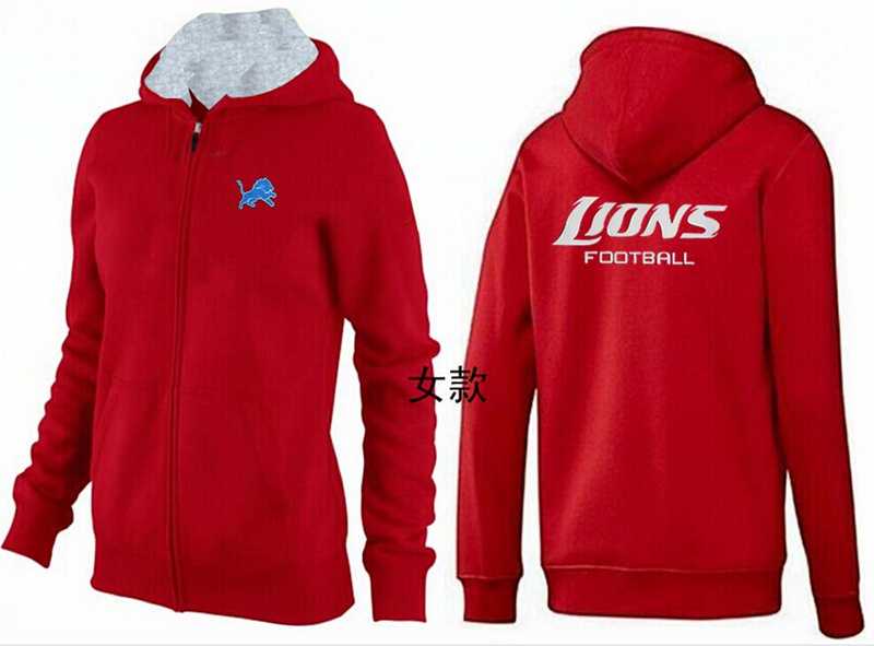 Womens Detroit Lions Team Logo 2015 Full Zip Hoodie-58,We sell and wholesale Womens Detroit Lions Team Logo 2015 Full Zip Hoodie-58 on line form chian!