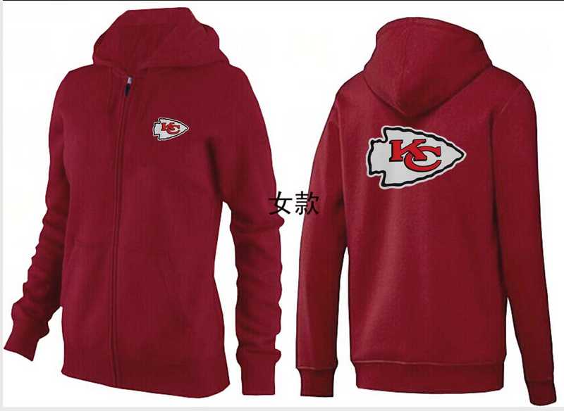Womens Kansas City Chiefs Team Logo 2015 Full Zip Hoodie-65,We sell and wholesale Womens Kansas City Chiefs Team Logo 2015 Full Zip Hoodie-65 on line form chian!