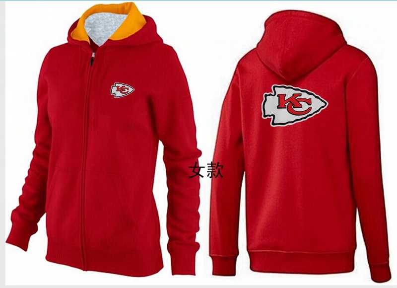 Womens Kansas City Chiefs Team Logo 2015 Full Zip Hoodie-76,We sell and wholesale Womens Kansas City Chiefs Team Logo 2015 Full Zip Hoodie-76 on line form chian!