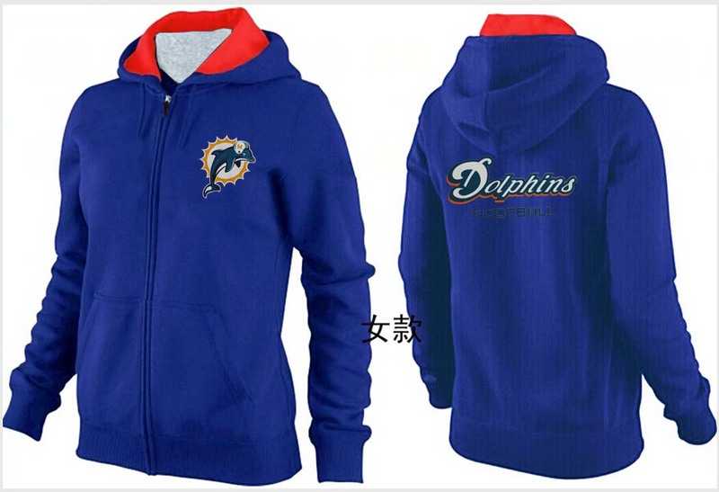 Womens Miami Dolphins Team Logo 2015 Full Zip Hoodie-42,We sell and wholesale Womens Miami Dolphins Team Logo 2015 Full Zip Hoodie-42 on line form chian!