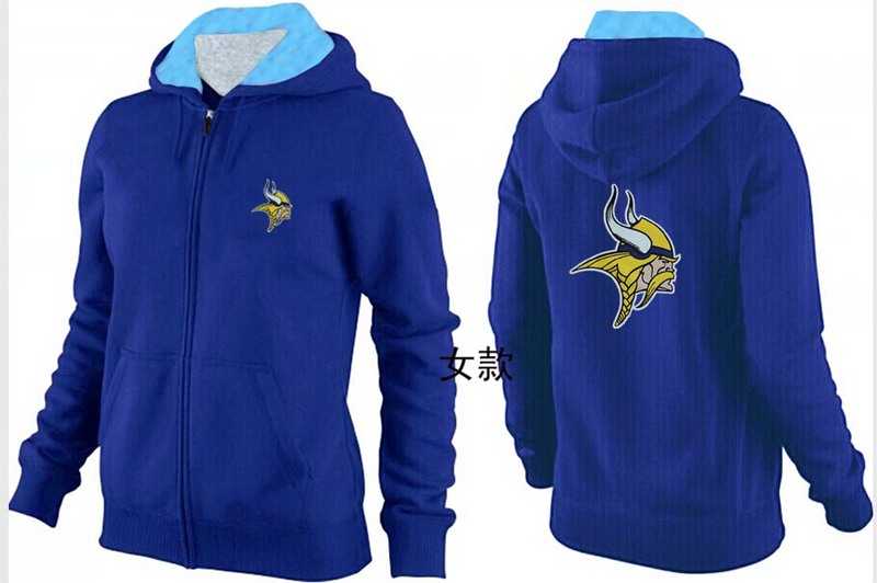 Womens Minnesota Vikings Team Logo 2015 Full Zip Hoodie-30,We sell and wholesale Womens Minnesota Vikings Team Logo 2015 Full Zip Hoodie-30 on line form chian!