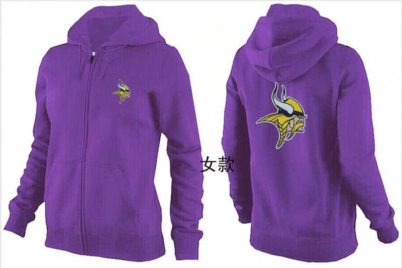 Womens Minnesota Vikings Team Logo 2015 Full Zip Hoodie-32,We sell and wholesale Womens Minnesota Vikings Team Logo 2015 Full Zip Hoodie-32 on line form chian!