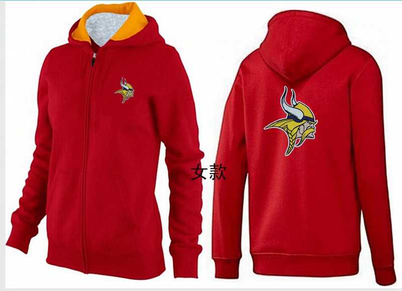 Womens Minnesota Vikings Team Logo 2015 Full Zip Hoodie-41,We sell and wholesale Womens Minnesota Vikings Team Logo 2015 Full Zip Hoodie-41 on line form chian!