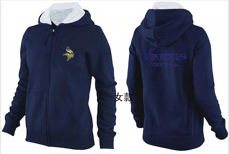Womens Minnesota Vikings Team Logo 2015 Full Zip Hoodie-46,We sell and wholesale Womens Minnesota Vikings Team Logo 2015 Full Zip Hoodie-46 on line form chian!