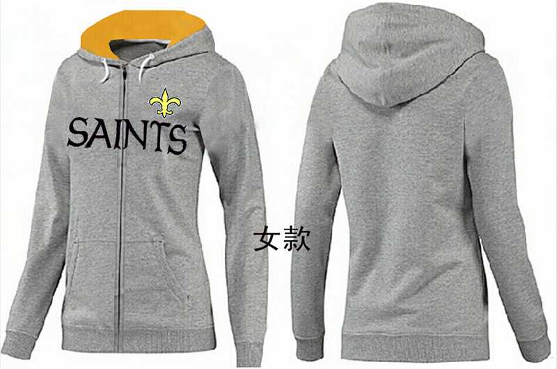 Womens New Orleans Saints Team Logo 2015 Full Zip Hoodie-18,We sell and wholesale Womens New Orleans Saints Team Logo 2015 Full Zip Hoodie-18 on line form chian!