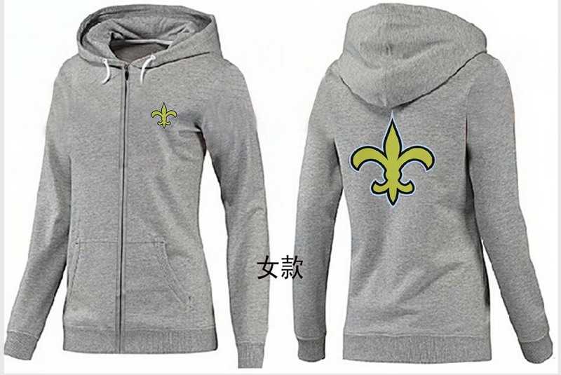 Womens New Orleans Saints Team Logo 2015 Full Zip Hoodie-26,We sell and wholesale Womens New Orleans Saints Team Logo 2015 Full Zip Hoodie-26 on line form chian!