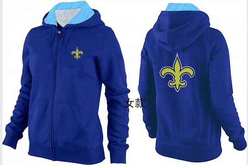 Womens New Orleans Saints Team Logo 2015 Full Zip Hoodie-28,We sell and wholesale Womens New Orleans Saints Team Logo 2015 Full Zip Hoodie-28 on line form chian!
