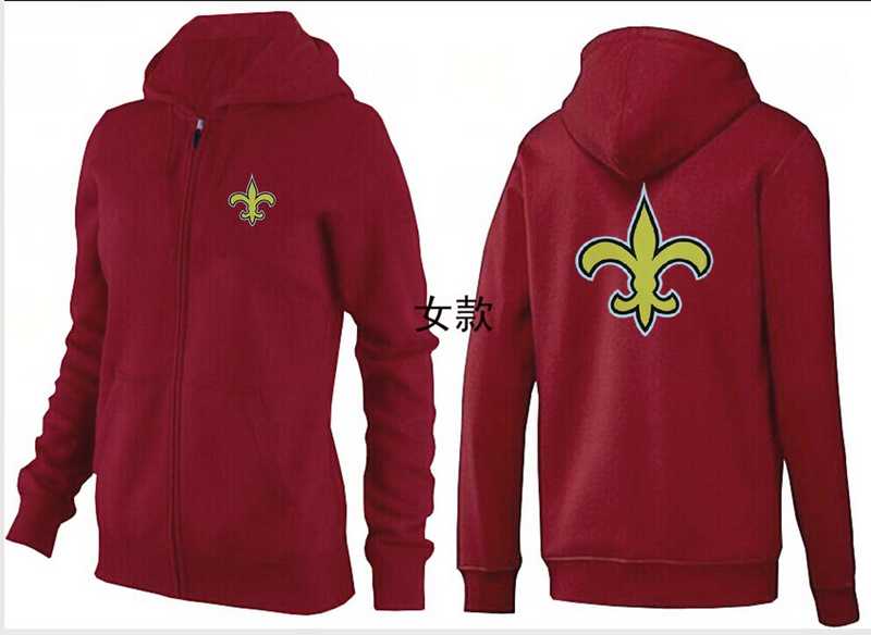 Womens New Orleans Saints Team Logo 2015 Full Zip Hoodie-29,We sell and wholesale Womens New Orleans Saints Team Logo 2015 Full Zip Hoodie-29 on line form chian!