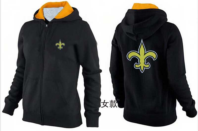 Womens New Orleans Saints Team Logo 2015 Full Zip Hoodie-33,We sell and wholesale Womens New Orleans Saints Team Logo 2015 Full Zip Hoodie-33 on line form chian!