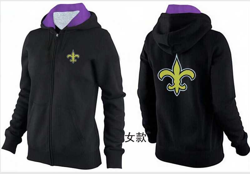 Womens New Orleans Saints Team Logo 2015 Full Zip Hoodie-35,We sell and wholesale Womens New Orleans Saints Team Logo 2015 Full Zip Hoodie-35 on line form chian!
