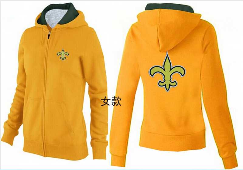 Womens New Orleans Saints Team Logo 2015 Full Zip Hoodie-37,We sell and wholesale Womens New Orleans Saints Team Logo 2015 Full Zip Hoodie-37 on line form chian!
