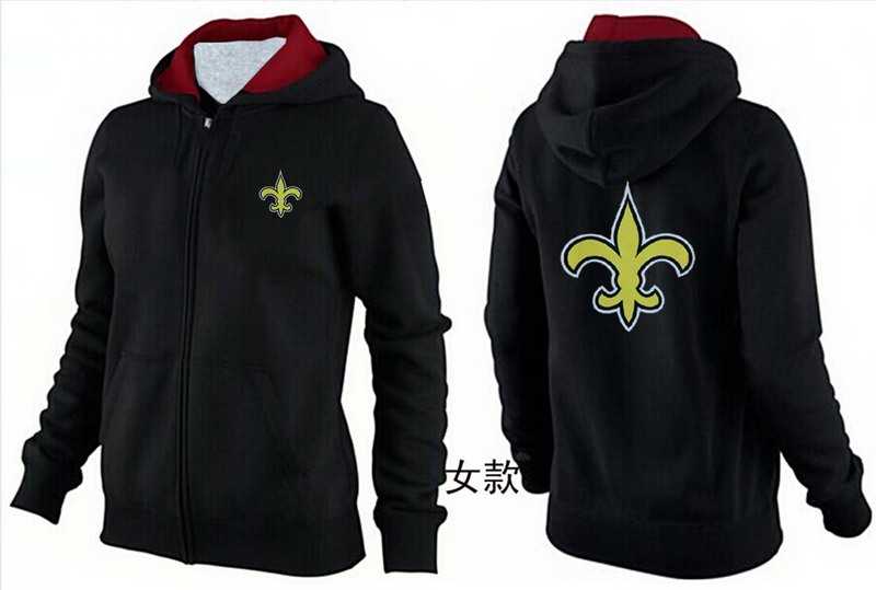 Womens New Orleans Saints Team Logo 2015 Full Zip Hoodie-38,We sell and wholesale Womens New Orleans Saints Team Logo 2015 Full Zip Hoodie-38 on line form chian!