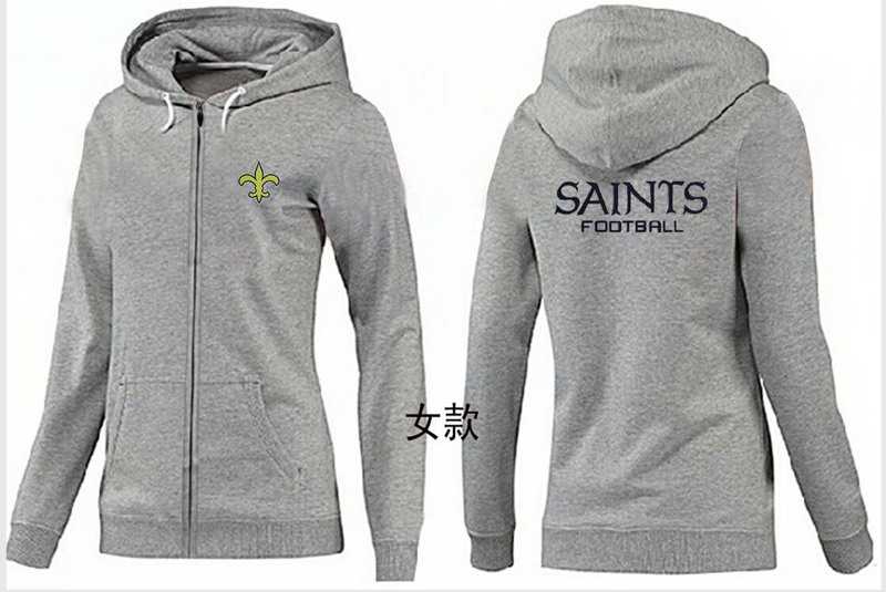 Womens New Orleans Saints Team Logo 2015 Full Zip Hoodie-42,We sell and wholesale Womens New Orleans Saints Team Logo 2015 Full Zip Hoodie-42 on line form chian!
