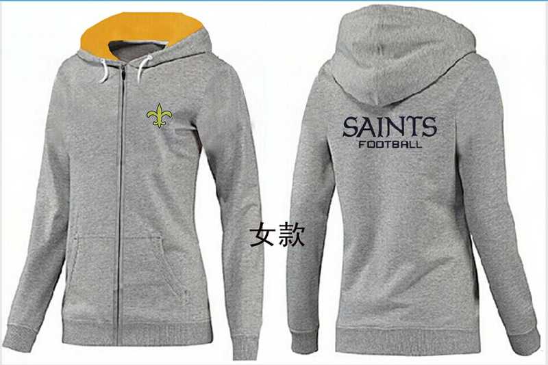 Womens New Orleans Saints Team Logo 2015 Full Zip Hoodie-46,We sell and wholesale Womens New Orleans Saints Team Logo 2015 Full Zip Hoodie-46 on line form chian!