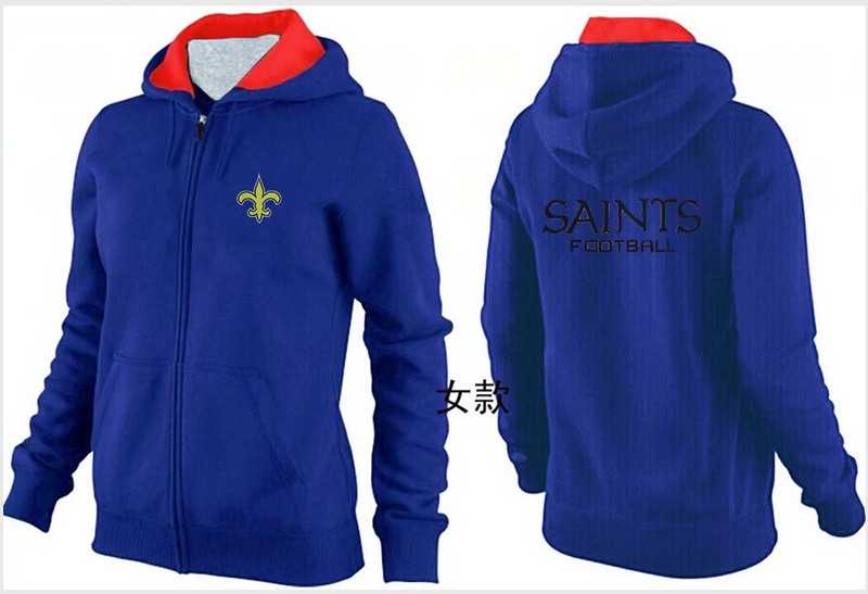 Womens New Orleans Saints Team Logo 2015 Full Zip Hoodie-51,We sell and wholesale Womens New Orleans Saints Team Logo 2015 Full Zip Hoodie-51 on line form chian!