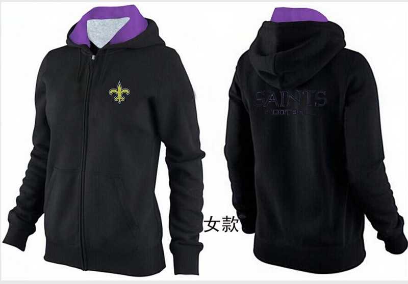 Womens New Orleans Saints Team Logo 2015 Full Zip Hoodie-52,We sell and wholesale Womens New Orleans Saints Team Logo 2015 Full Zip Hoodie-52 on line form chian!