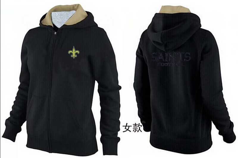 Womens New Orleans Saints Team Logo 2015 Full Zip Hoodie-53,We sell and wholesale Womens New Orleans Saints Team Logo 2015 Full Zip Hoodie-53 on line form chian!