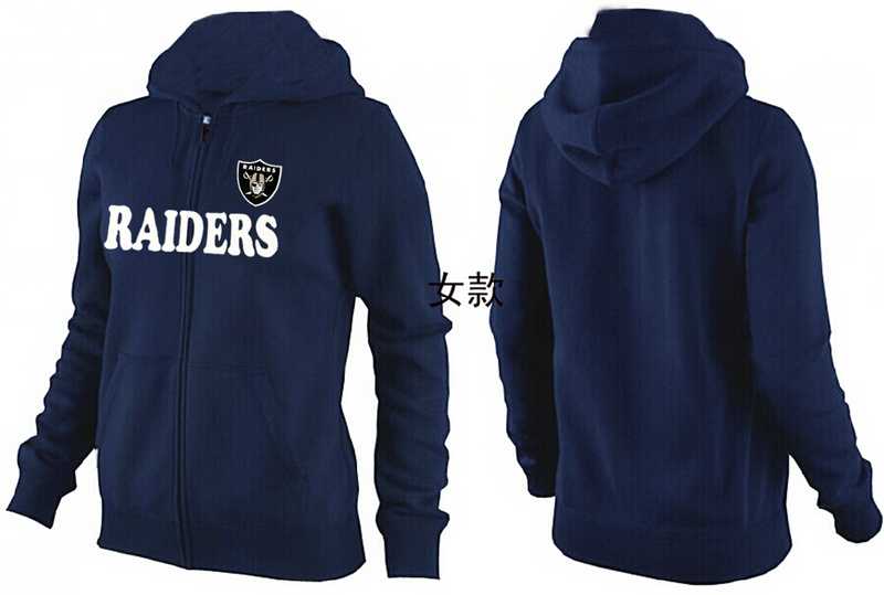 Womens Oakland Raiders Team Logo 2015 Full Zip Hoodie-11,We sell and wholesale Womens Oakland Raiders Team Logo 2015 Full Zip Hoodie-11 on line form chian!