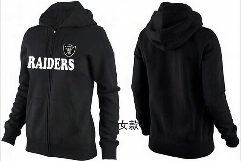Womens Oakland Raiders Team Logo 2015 Full Zip Hoodie-12,We sell and wholesale Womens Oakland Raiders Team Logo 2015 Full Zip Hoodie-12 on line form chian!